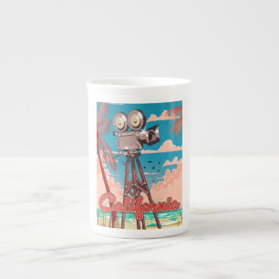 Caneca De Porcelana Califórnia no Cinema