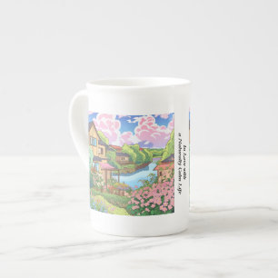Caneca De Porcelana Calm Primavera Mug