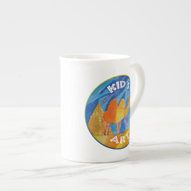 Caneca De Porcelana Camel Art by Kids (Frente Esquerda)