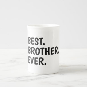 Caneca De Porcelana Camiseta do Melhor Irmão de Todos, Irmãos
