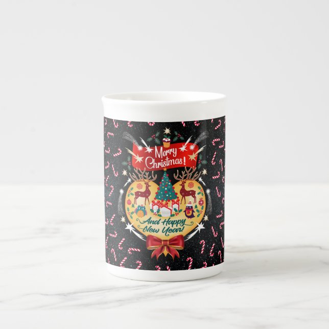 Caneca De Porcelana Canais de Natal (Frente)