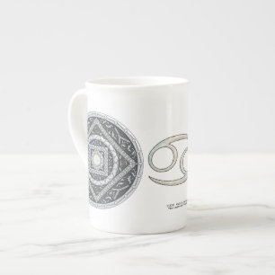 Caneca De Porcelana Cancer Mandala Specialty