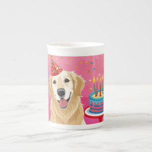 Caneca De Porcelana Cão Cachorro Bonito - Perfeito para Pet Lovers