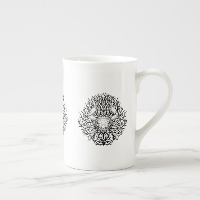 Caneca De Porcelana Caranguejo (Direita)