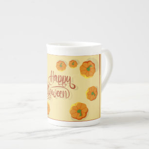 Caneca De Porcelana Cartão de boas-vindas em formato feliz