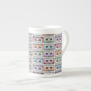 Caneca De Porcelana Cassetes de banda magnética