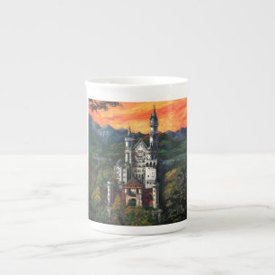 Caneca De Porcelana Castelo Schloss Neuschwanstein