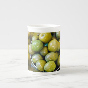 Caneca De Porcelana Castelvetrano Sweet Green Olives