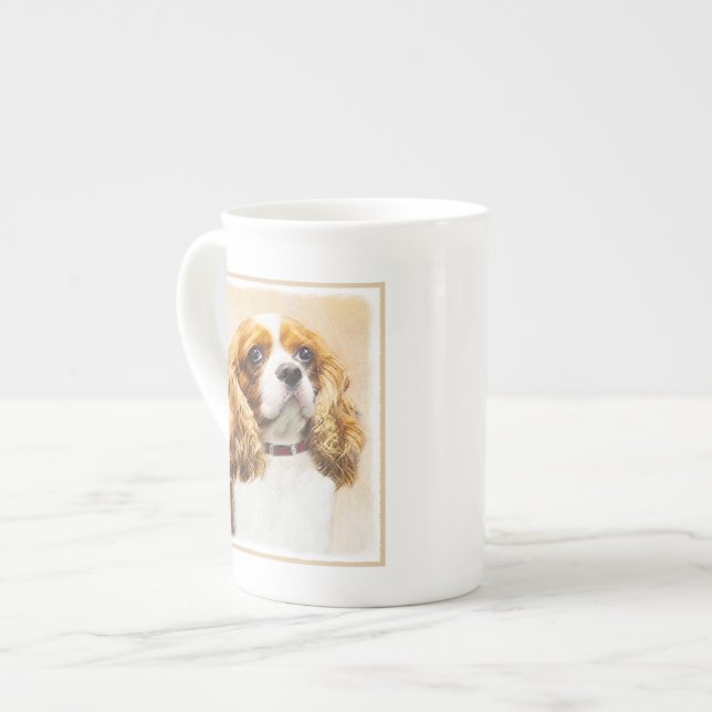 Caneca De Porcelana Cavalier King Charles Spaniel Original (Frente Esquerda)