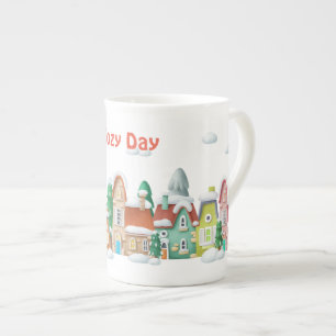 Caneca De Porcelana Cena de inverno