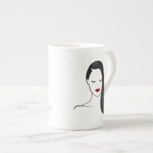 Caneca De Porcelana Citação Feminista da Duquesa Meghan Markle