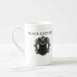 Caneca De Porcelana Citação Personalizada de Papel Antigo para Gato Pr