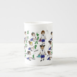 Caneca De Porcelana Classe de jardinagem