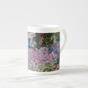 Caneca De Porcelana Claude Monet: Íris no jardim de Monet