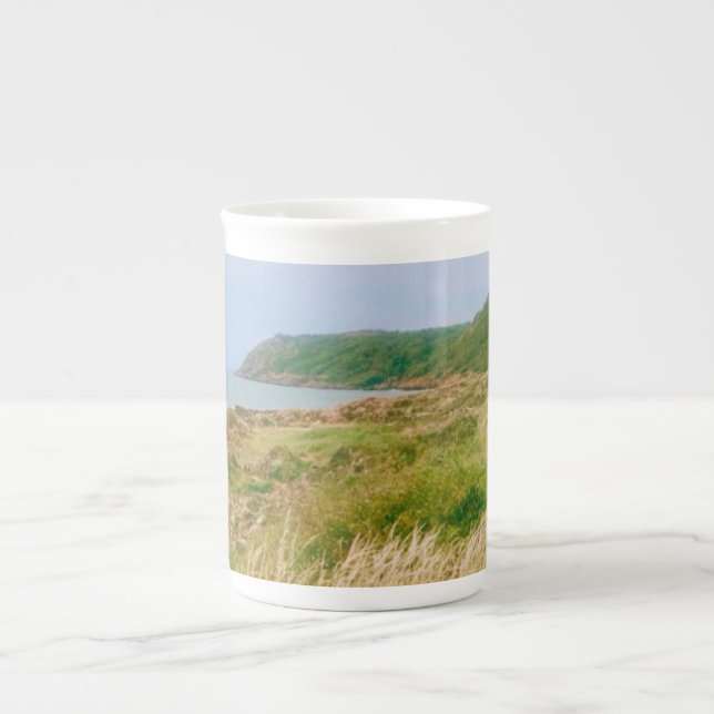Caneca De Porcelana Cliffs of Skåne  - Southern Sweden (Frente)