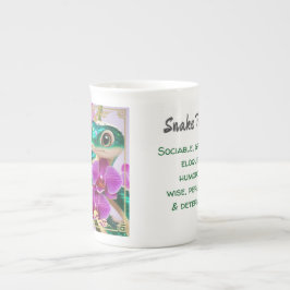 Caneca De Porcelana Cobra - Chinês Zodiac