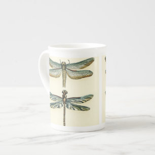 Caneca De Porcelana Coleção de Dragonfly por Chariklia Zarris