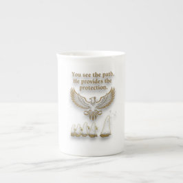 Caneca De Porcelana Coleção de Roupas Espirituais Visão Divina