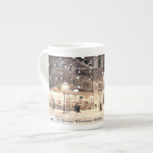 Caneca De Porcelana Coleção de Vida na Cidade nº 4 do Osso China Mug