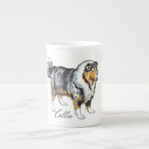 Caneca De Porcelana collie