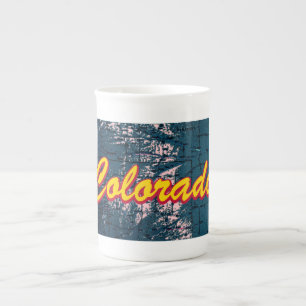 Caneca De Porcelana Colorado