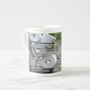 Caneca De Porcelana Compra de papel higiênico