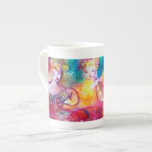 CANECA DE PORCELANA CONCERTO HARMONY TRIO PRIMAVERA