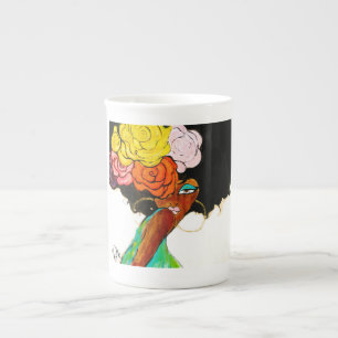 Caneca De Porcelana Copo do Couture dos Cocos