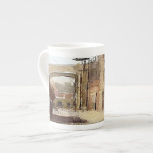 Caneca De Porcelana Copos da ponte da rua do artsdistrict de DTLA 6os