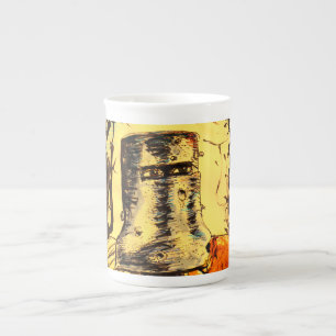 Caneca De Porcelana Copos de papel eclipse solar Ned Kelly