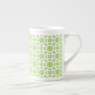 Caneca De Porcelana Cor branca sem emenda do fundo do teste padrão DI