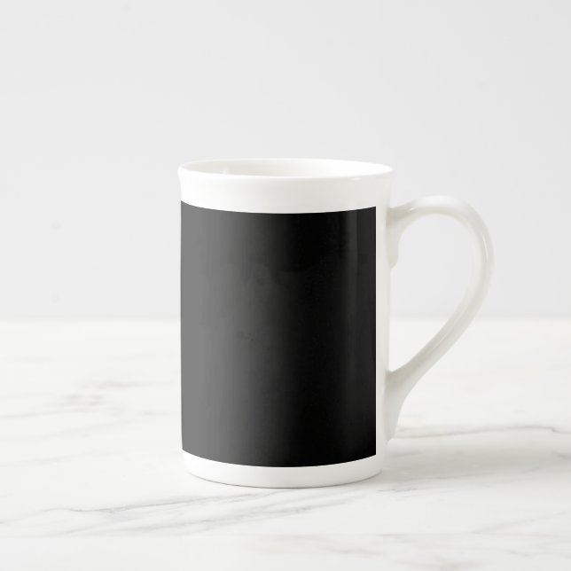 Caneca De Porcelana Cor sólida personalizável (Direita)