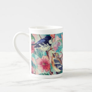 Caneca De Porcelana Corte - Pintura em aquarela