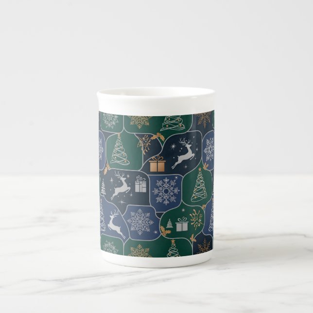 Caneca De Porcelana Cozy Christmas Magic (Frente)