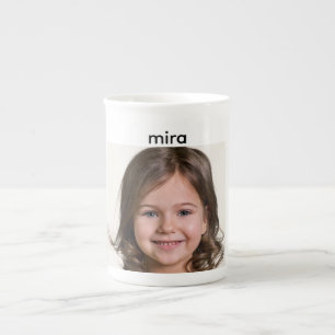 Caneca De Porcelana Crie a Foto Personalizada do Seu Filho