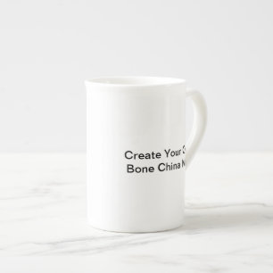 Caneca De Porcelana "Crie o seu" osso da China Mug