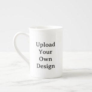 Caneca De Porcelana Crie Seu Próprio Modelo Personalizado Simples