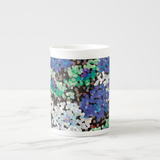 Caneca De Porcelana Crystal Floral Blooms
