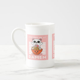Caneca De Porcelana Cute Kawaii Ramen
