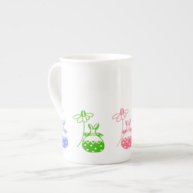 Caneca De Porcelana Daisy Bunny Mug (Frente Esquerda)