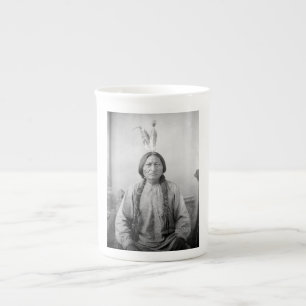Caneca De Porcelana Dakota Leader Sitting Bull Nação Americana