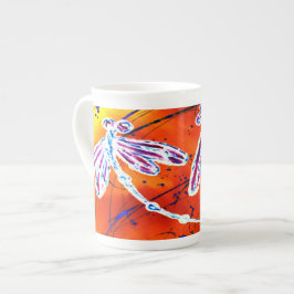 Caneca De Porcelana Dança da Libélula do Outback