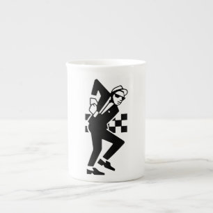 Caneca De Porcelana Dançarina de SKA