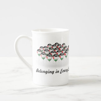 Caneca de Porcelana de Osso Palestina