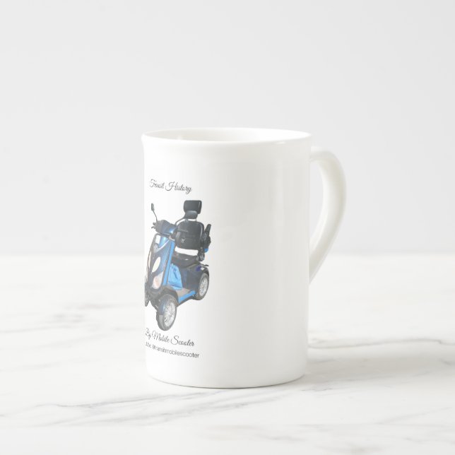Caneca de Porcelana de Ossos (Frente Esquerda)