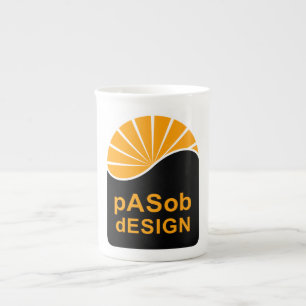Caneca de Porcelana de Ossos