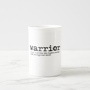 Caneca De Porcelana Definição do Guerreiro