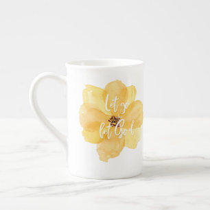 Caneca De Porcelana Deixem que Deus Cristo Fé Bíblia Jesus