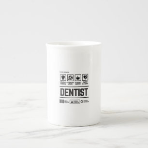 Caneca De Porcelana dentista