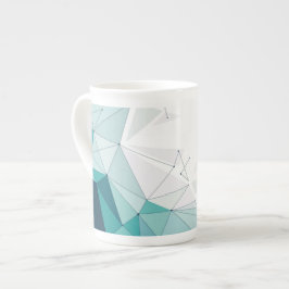 Caneca De Porcelana desenho geométrico